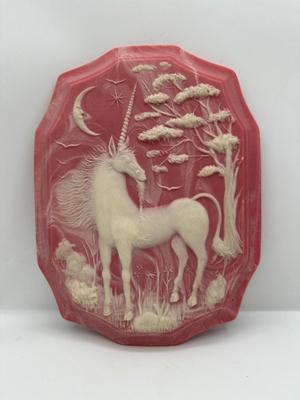 Robert H. Hutschenreuther Unicorn Wall Plaque