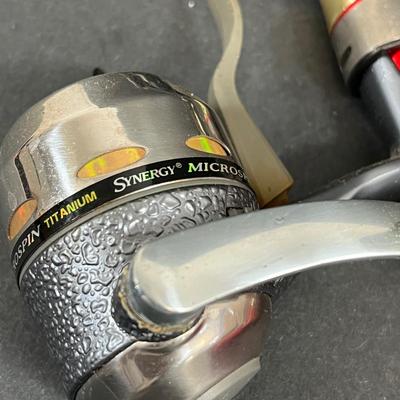 LOT 63: Miniature and Collapsible Fishing Rods - Some with Reels