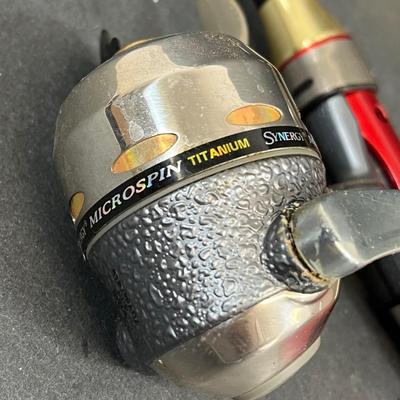 LOT 63: Miniature and Collapsible Fishing Rods - Some with Reels