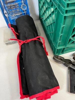 LOT 74: Crate Full of Small Hand Tools