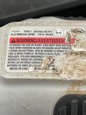 LOT 76: Two Tool Boxes with Hardware and Tools, Including Porter Cable Sawzall