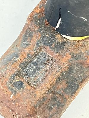 LOT 77: Maasdam Pow'R-Pull Winch, Sledgehammer and Strap