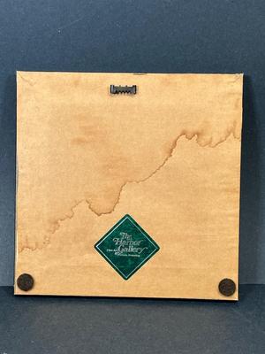 LOT 82: Two Framed Signed Tiles