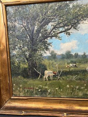LOT 84: Signed Framed Original Oil Painting