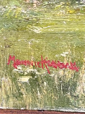 LOT 84: Signed Framed Original Oil Painting