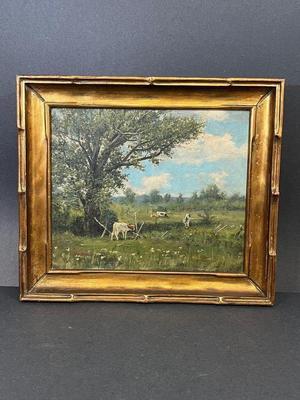 LOT 84: Signed Framed Original Oil Painting
