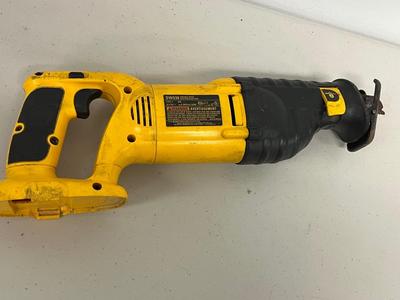 LOT 86: DeWalt Power Tools and Tool Bag - No Batteries or Chargers