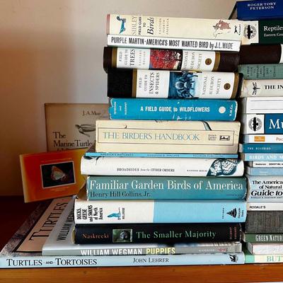 Sale Photo Thumbnail #1354: Includes: National Audubon Society, Purple Martin America's Must Wanted Bird By J.L. Wade, A Field Guide To The Birds, The Birders Handbook & More