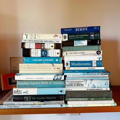 Sale Photo Thumbnail #1353: Includes: National Audubon Society, Purple Martin America's Must Wanted Bird By J.L. Wade, A Field Guide To The Birds, The Birders Handbook & More