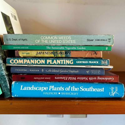 Sale Photo Thumbnail #1364: Includes: The Southern Garden, Companion Planting, Rodale's Garden Problem Solver, Square Foot Gardening, "Right, Plant, Right Place" & More