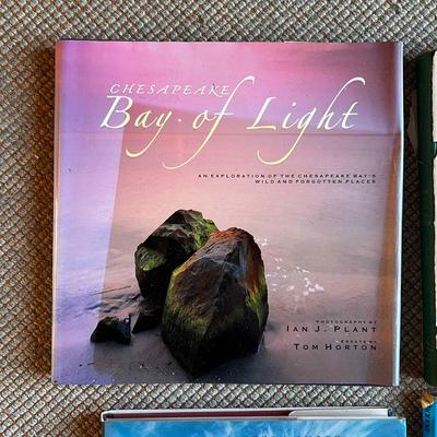 Sale Photo Thumbnail #1378: Signed John Robertson 1965 "Land Of The Evergreen" And Signed Tom Horton & Ian Plant "Chesapeake Bay Of Light"