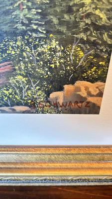 2 MORE PAINTINGS BY B. SCHWARTZ