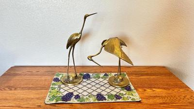 BRASS CRANES