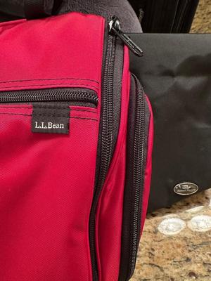 Travel Lot - Travel Pro rolling, Travel Pro cosmetic, L.L. Bean having toiletries kit