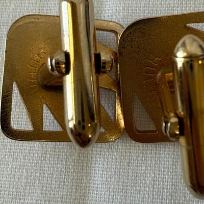 Unique Cuff Link & Tie Clip Collection with Jewelry Box (K-HS)