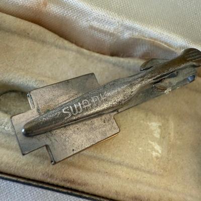 Unique Cuff Link & Tie Clip Collection with Jewelry Box (K-HS)