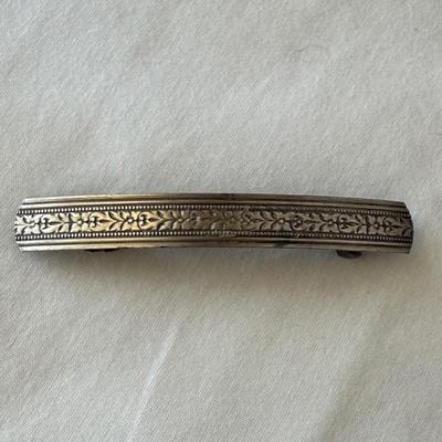 Vintage Barrettes & Brooch, incl. 925 (K-HS)