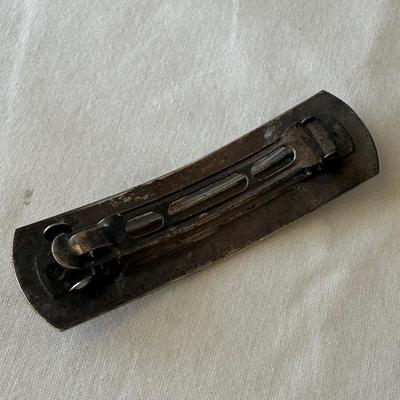 Vintage Barrettes & Brooch, incl. 925 (K-HS)