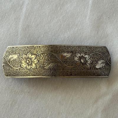 Vintage Barrettes & Brooch, incl. 925 (K-HS)