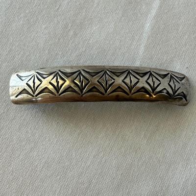 Vintage Barrettes & Brooch, incl. 925 (K-HS)