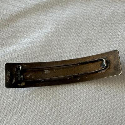 Vintage Barrettes & Brooch, incl. 925 (K-HS)