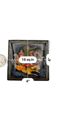 Decor Russian Lacquer Box USSR Period