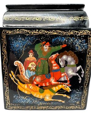 Decor Russian Lacquer Box USSR Period