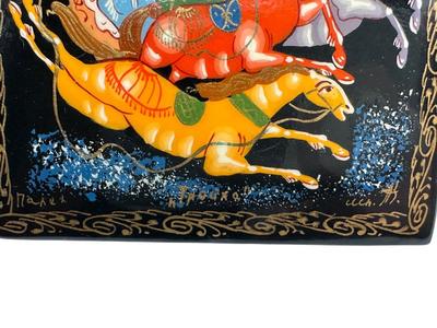 Decor Russian Lacquer Box USSR Period