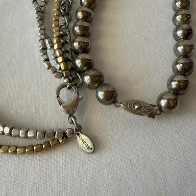 Gold & Silver Necklaces, Earrings, & More (K-HS)