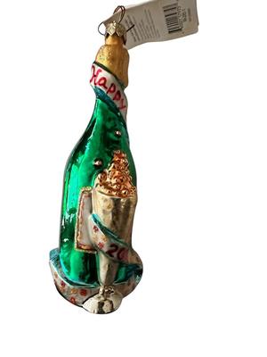 Christmas Christopher Radko New Year Champagne