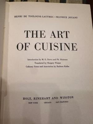 Art / Cook Books - Salvador Dali & Toulouse-Lautrec