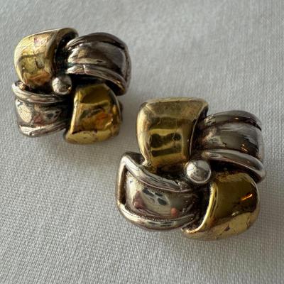 Elegant Brooches and Clip Earrings, incl. 925 (K-HS)