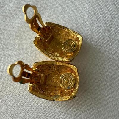 Elegant Brooches and Clip Earrings, incl. 925 (K-HS)
