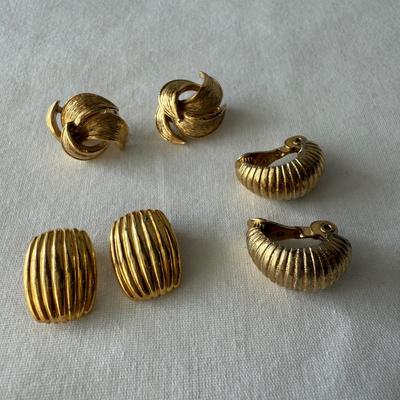 Elegant Brooches and Clip Earrings, incl. 925 (K-HS)
