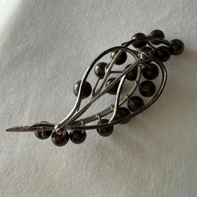 Elegant Brooches and Clip Earrings, incl. 925 (K-HS)