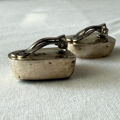 Elegant Brooches and Clip Earrings, incl. 925 (K-HS)