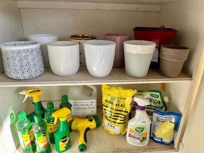 Garage Lot - Garden Pottery & Care
