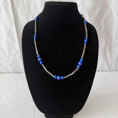 Beaded Necklaces with Coral, Lapis, Amber, & More (K-HS)