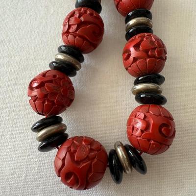 Beaded Necklaces with Coral, Lapis, Amber, & More (K-HS)