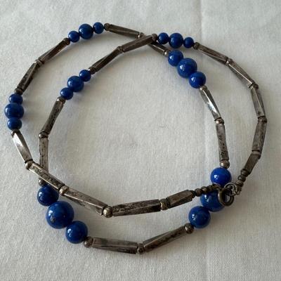 Beaded Necklaces with Coral, Lapis, Amber, & More (K-HS)