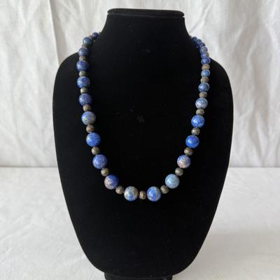 Beaded Necklaces with Coral, Lapis, Amber, & More (K-HS)