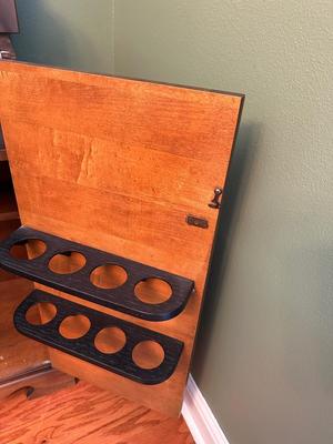 Vintage Traditional style Dry Bar Storage Cabinet