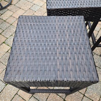 LOT 283: Four Outdoor Stools