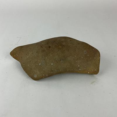 Sale Photo Thumbnail #1468: Clam: 4" long x 4.5" wide
Bowl piece: 9.5" long