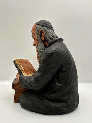 1969 Kaplan “Man Reading” Sculpture — Signed & Numbered