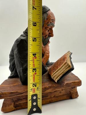 1969 Kaplan “Man Reading” Sculpture — Signed & Numbered