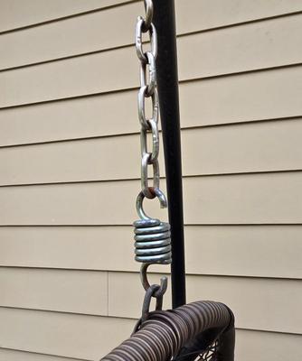 LOT 286: Hanging Egg Chair with Cushion