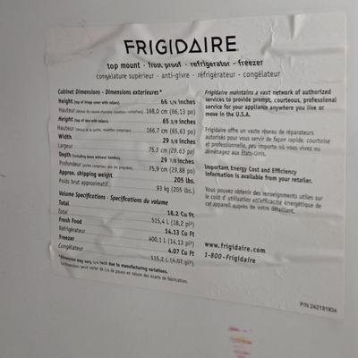 LOT 287G: Garage Refrigerator