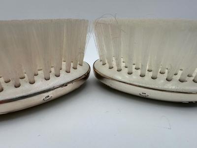 Sterling Silver Vanity Brush and Comb Set