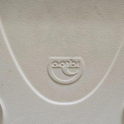 LOT 291G: Giant Tumble Tower Stacking Game, Igloo Cooler with Wheels and Handle, and Small Soft Cooler